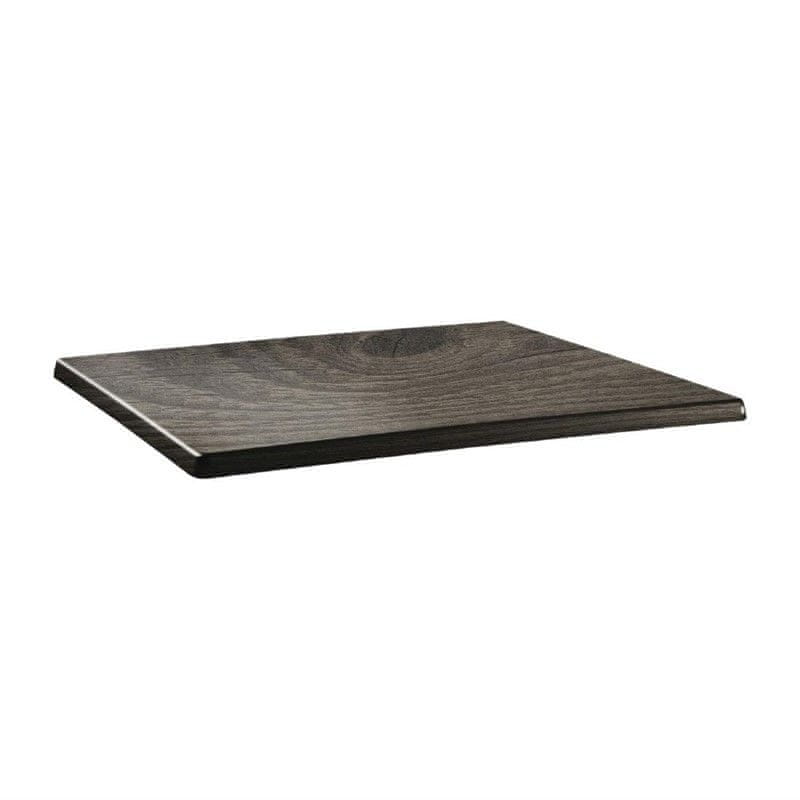Topalit obdĺžniková stolová doska s klasickým tvarom drevo 1200 × 800mm